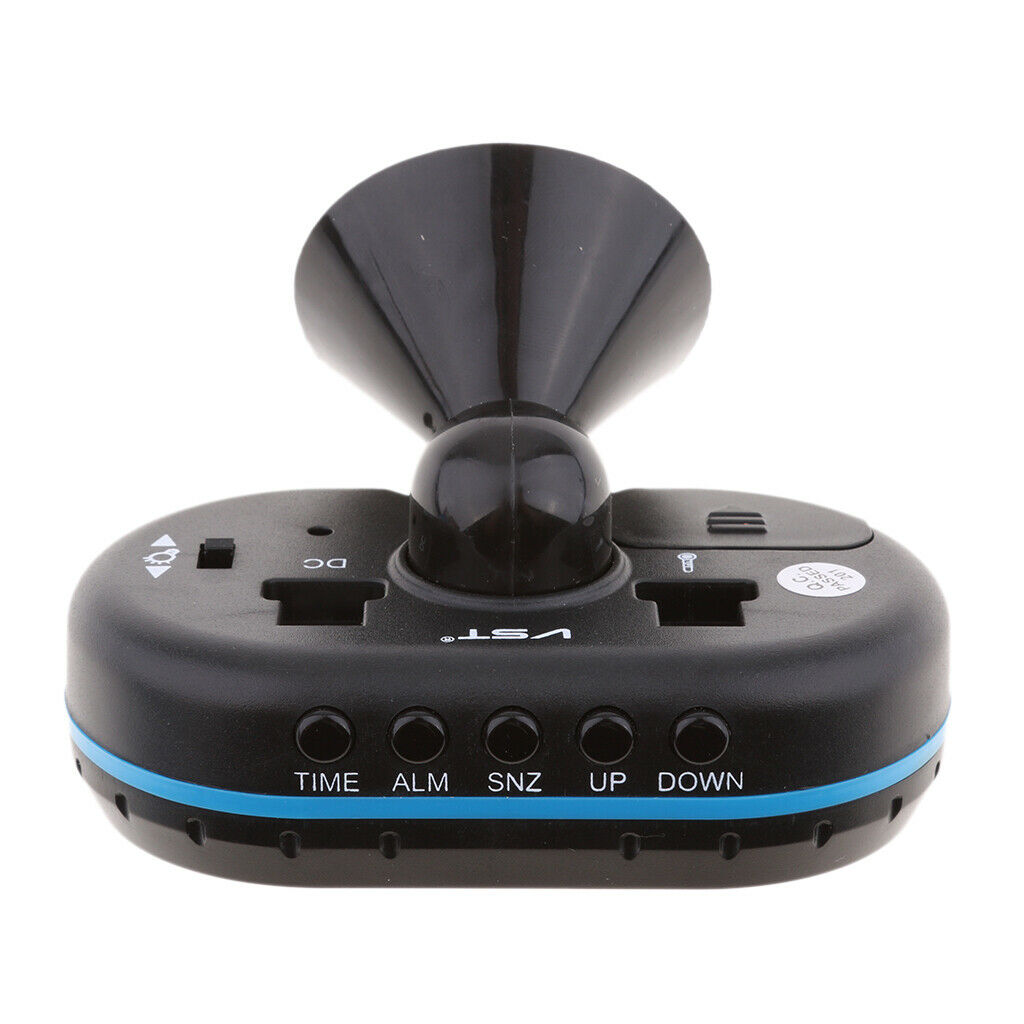 Simple Car Vent Clock Date Voltage Temperature Display With Battery