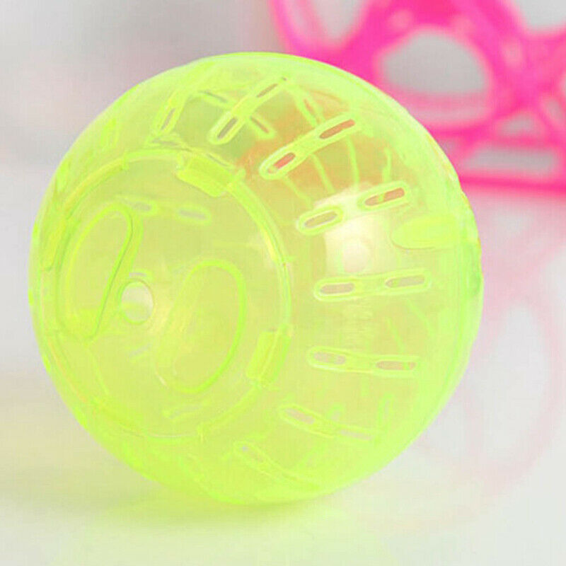 Plastic Pet Rodent Mice Jogging Ball Hamster Gerbil Rat Exercise Solid Ha.l8