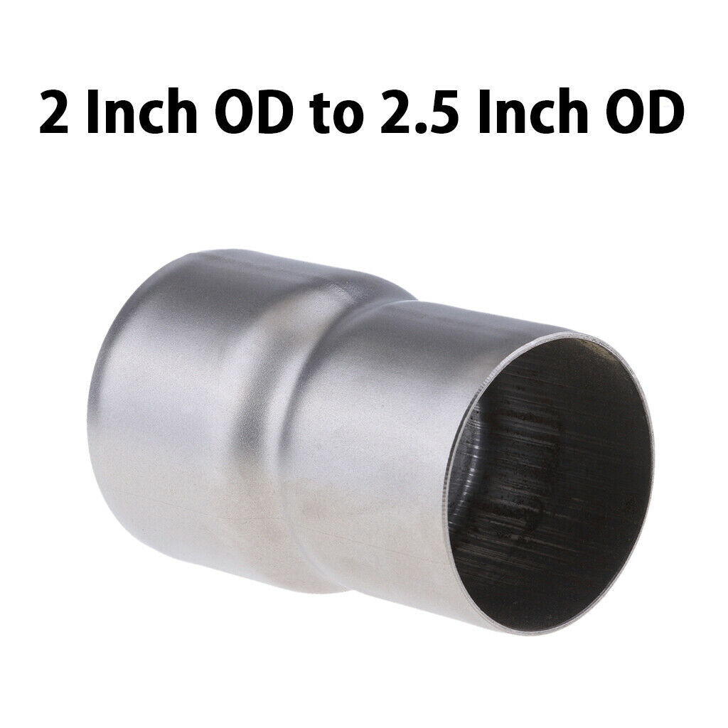 61 mm to 51 mm Exhaust Pipe Adaptor Reducer Joining Sleeve Connector Tube