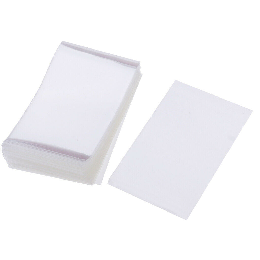 100x Cards Protector Card Sleeves Magic of Three Kingdom Game Transparent
