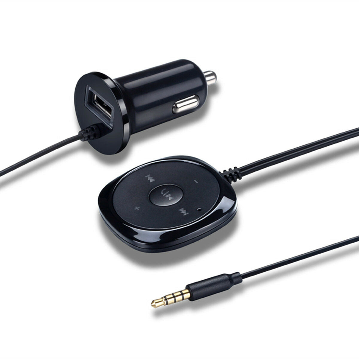 DC12V Wireless Bluetooth Handsfree Car Kit MP3 Player USB Phone Charger Speaker