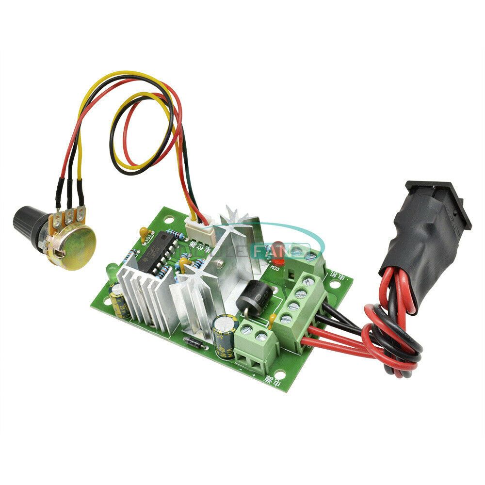 Motor Speed Controller Reversible PWM Control Forward Reverse Switch DC 6-30V