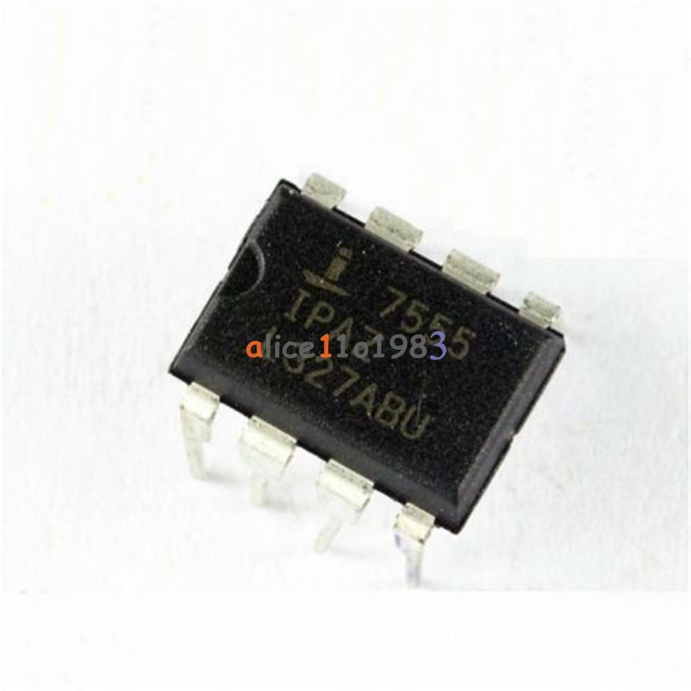 5PCS ICM7555IPA DIP8 IC OSC MONO TIMING 1MHZ  GOOD