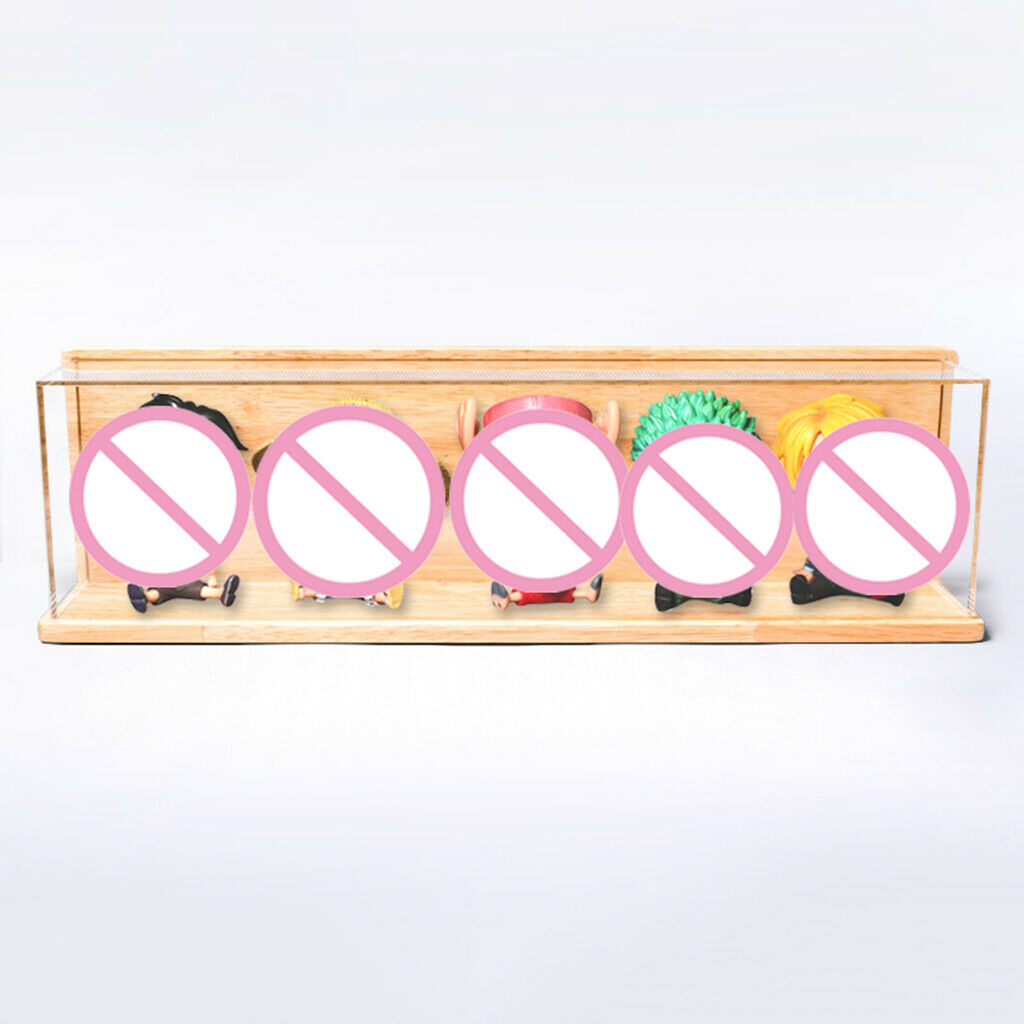 Clear Acrylic Display Case, Mounting Countertop Box  Organizer, Dust-proof
