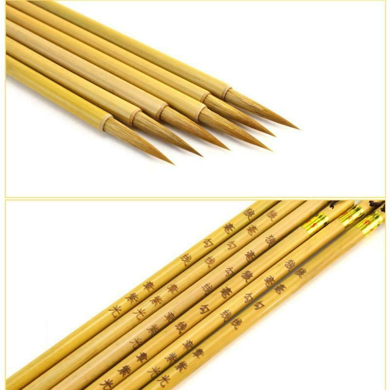 Learning Stationery School Supplies Hairs Writing Brush Calligraphy Art Drawing