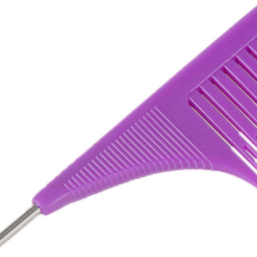 Pack 2 Heat-resistant Fine Weaving Highlighting Foiling Hair Comb Combs