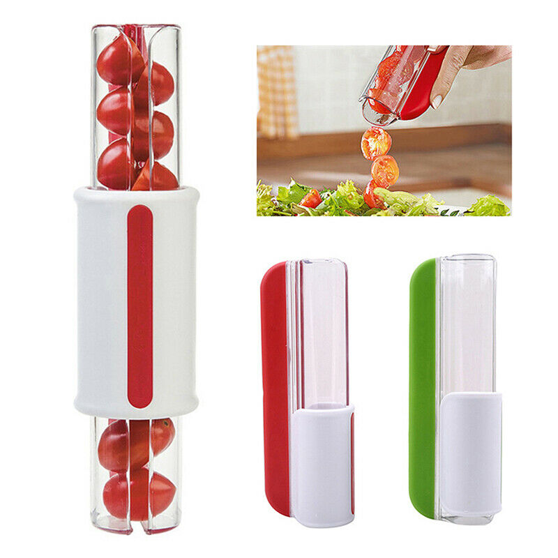 Multifunctional Kitchen Tools Cherry Tomato Grape Slicers Fruit Vegetable CuBDA