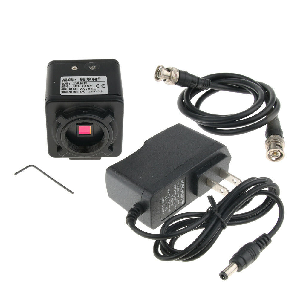 MagiDeal 1200 TVL 1/3" HD Industrial Digital CCD Camera BNC/AV Color Video
