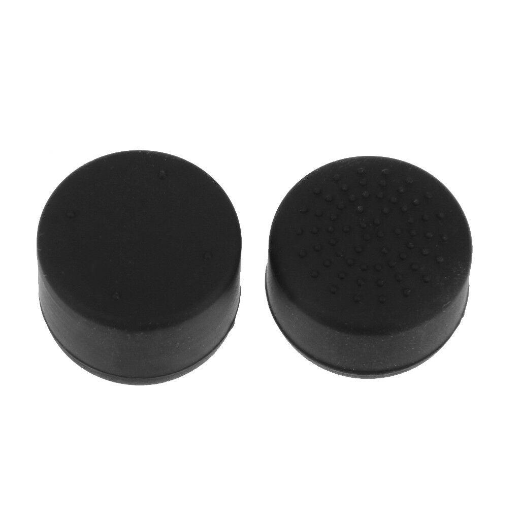2x Black Thumbstick Extender Finger, Analog Thumb Grips for PS4 Controller