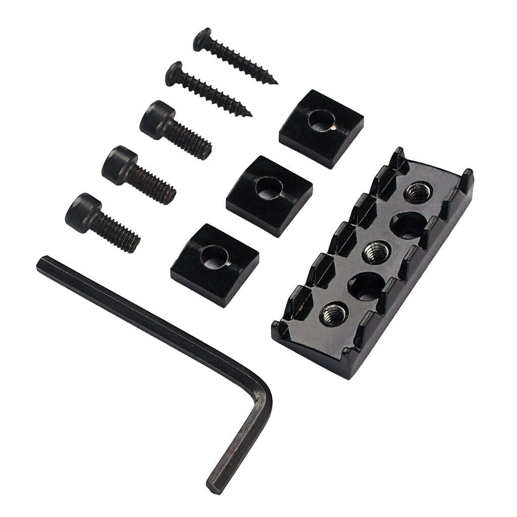 42mm Zinc Alloy Guitar Lock Nut Chain Lock Parts