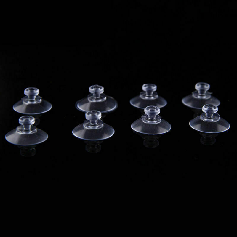 10Pcs 20mm Mini Clear Suction Cup Suckers For Wall Window Bathroom Kitchen Acc