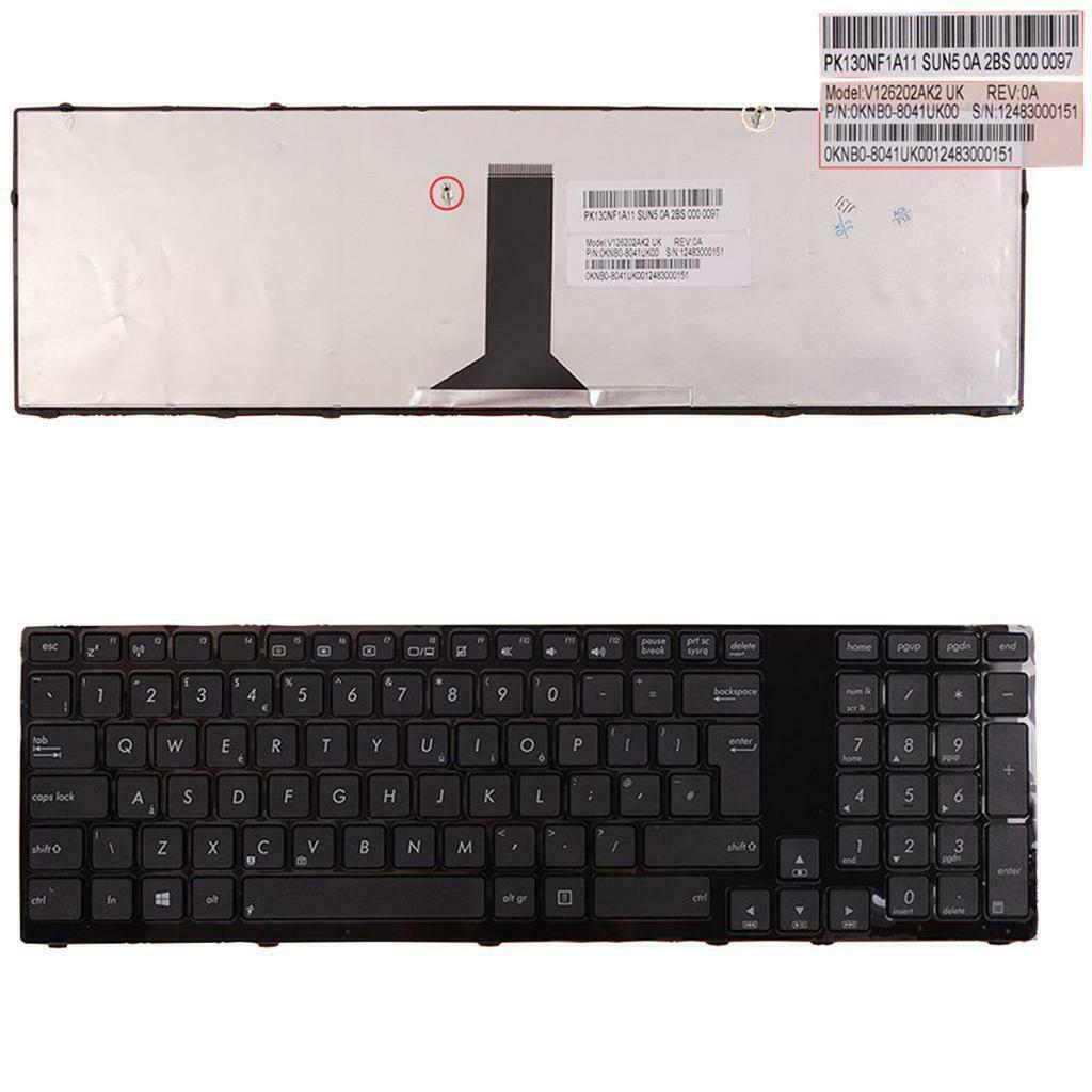 UK Keyboard Replacement Part For ASUS K95VM X93 X93S X93SM X93SV Laptop