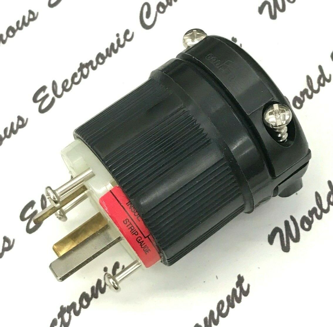 1pcs - COOPER 9151N 20A 125/250V PLUG 10-20P Hart-Lock Locking Male