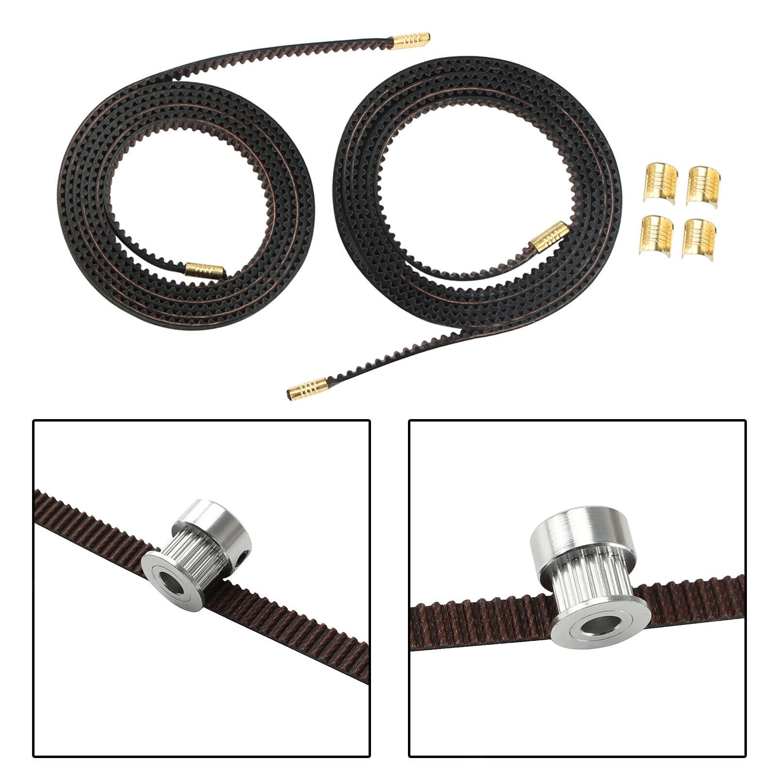 GT2 Timing Belt 6mm Width X axis + Y axis Fit for Ender 3 1 Pack Replace