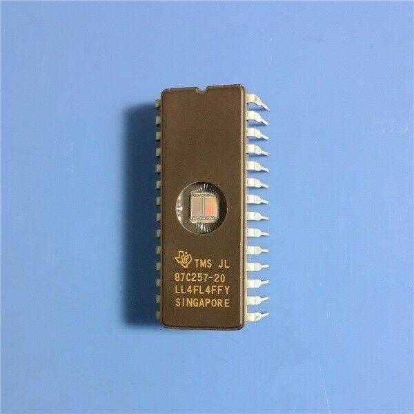 10PCS  EPROM IC TI CDIP-28 TMS87C257-20JL TMS87C257
