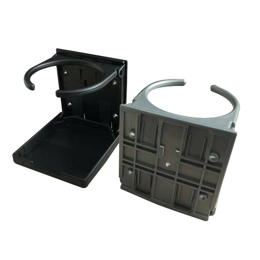 Set of 2pcs Adjustable Cup Holder Marine Boat Car Foosball Drinks Hold Clamp