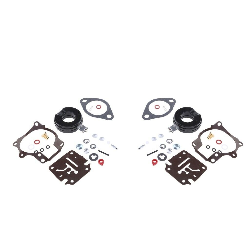 2Set Carburetor Rebuild Kit for Johnson Evinrude 50HP OutboardMotor