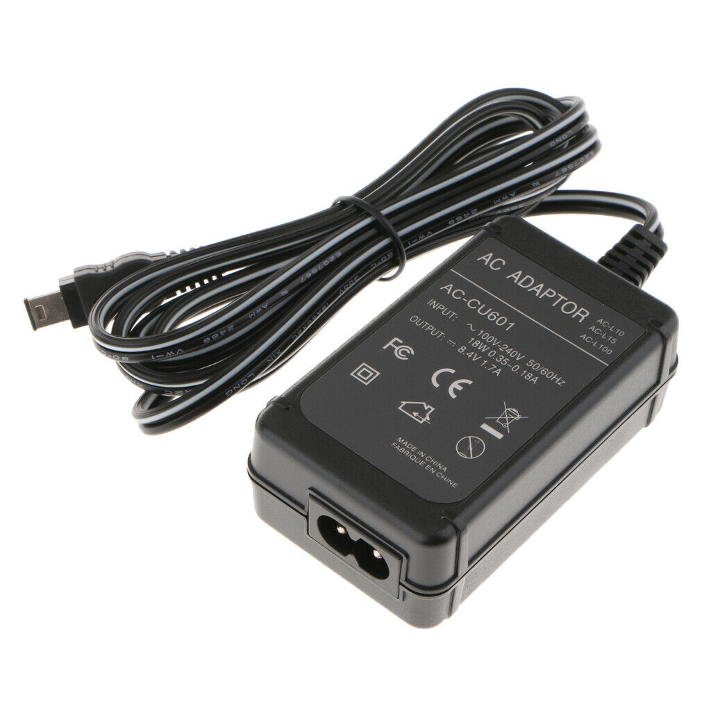 AC-L100 AC Power Adapter Charger for Sony DCR-DVD101 DVD200 DVD201 DVD300