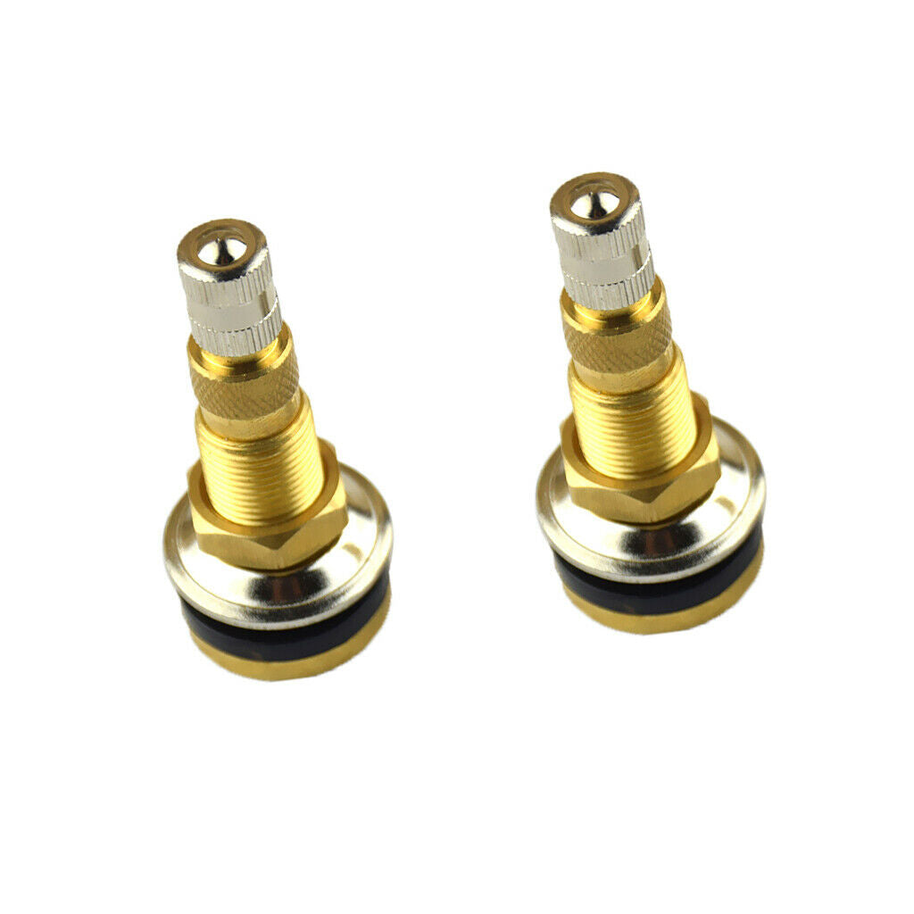 2 Pieces Lawn Garden Tractor Air Water Wheel Tubeless Tire Valve Stem TR618A