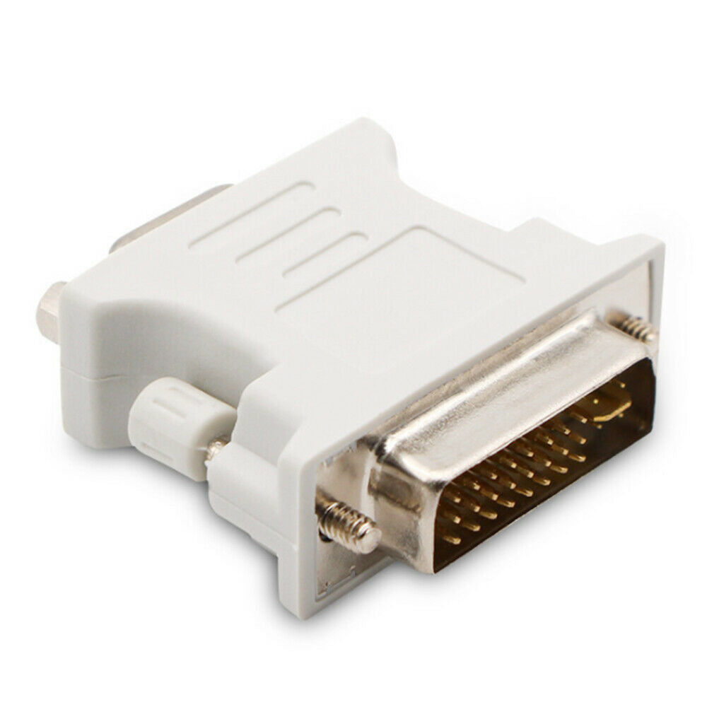DVI-I 24+5 Pin DVI to VGA Male to Female Video Converter for PC Graphics Cards