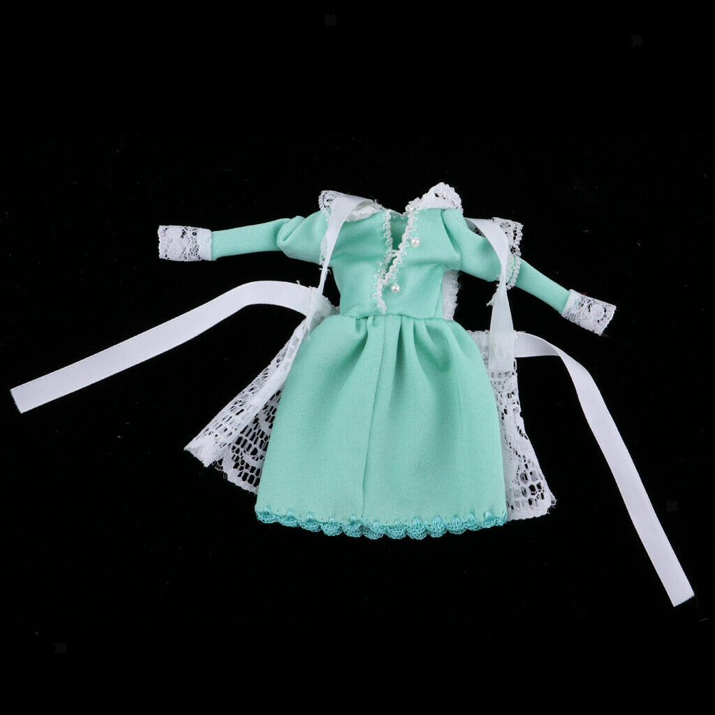 Adorable Maid Outfit Uniform Suit Clothes for 12inch Neo Blythe Pullip Licca
