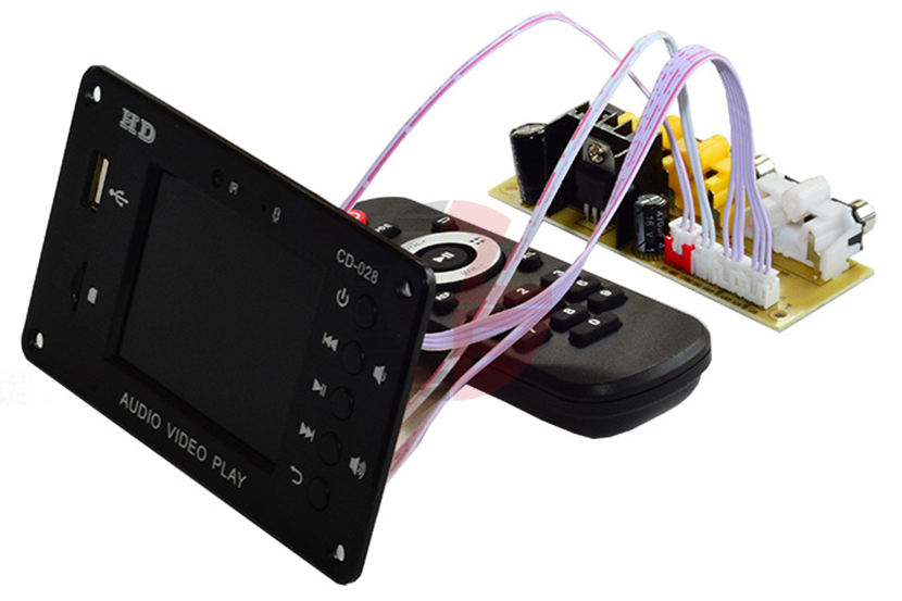 2.4'' MP5 Stereo Audio-Decoder Board 5.0 Bluetooth Calls HD Video Player For Car