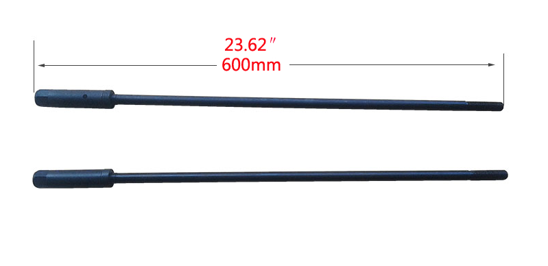 1x R8 Draw Bar For Milling Machine Part Bridgeport Overall Drawbar M12 or M7/16