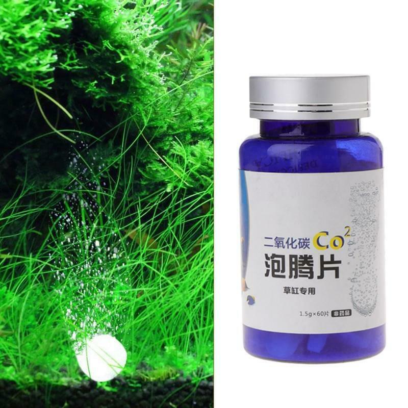 Aquarium CO2 Tablet Carbon Dioxide Fish Tank Diffuser Aquatic Plant Float Grass