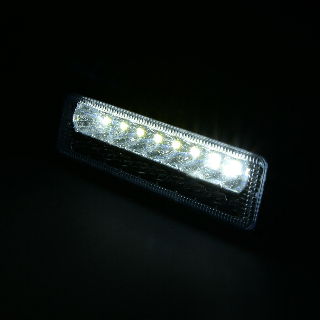 1Set 18LED DRL Fog Driving Daylight Daytime Running Headlight Fit For Car SUV