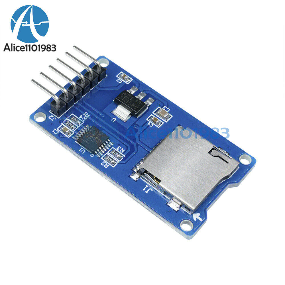 2PC Micro SD Storage Board Micro SD TF Card Memory Shield Module SPI Arduino