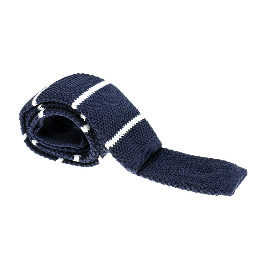 2 Pieces Fashion Knit Knitted Ties Necktie Party Bridal Wedding Formal Casual