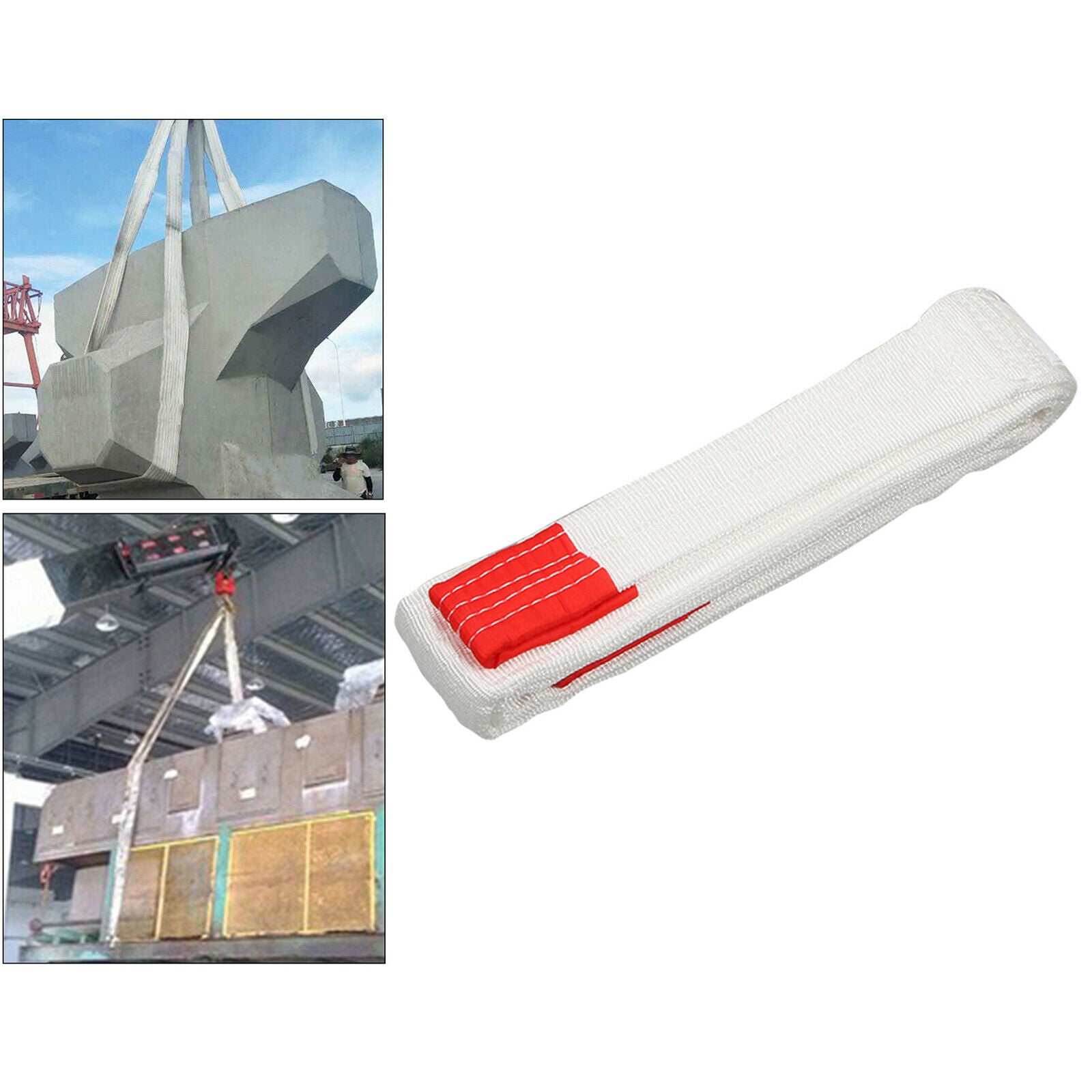 Lifting Sling Straps with Heavy Duty Polyester Lift Sling - 2T 6m