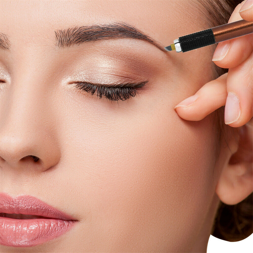 Eyebrow Tattoo Microblading Pen Semi-Permanent Cosmetic For  Coffee