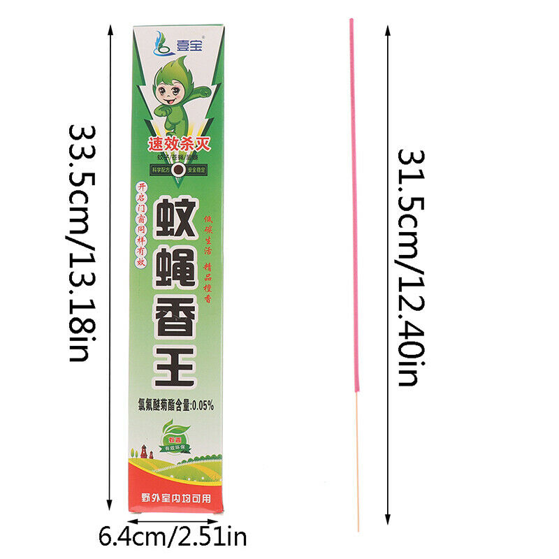 60pcs Anti Mosquito Repellent Stick Safe Natural For Garden Camping Fishi.l8