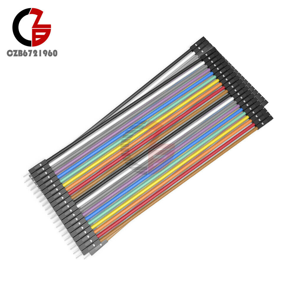 2PCS Jumper Cable 40pcs 20cm male to female Dupont cables for breadboard Arduino