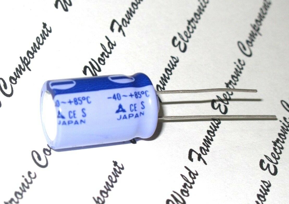 10pcs- MATSUSHITA 1000uF(1000µF) 25V Radial Electrolytic Capacitor-Made in JAPAN