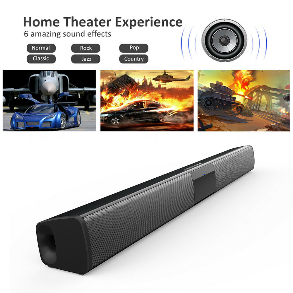 BS-28B Home Theater System TV Sound Bar Wireless Bluetooth Speaker Subwoofer
