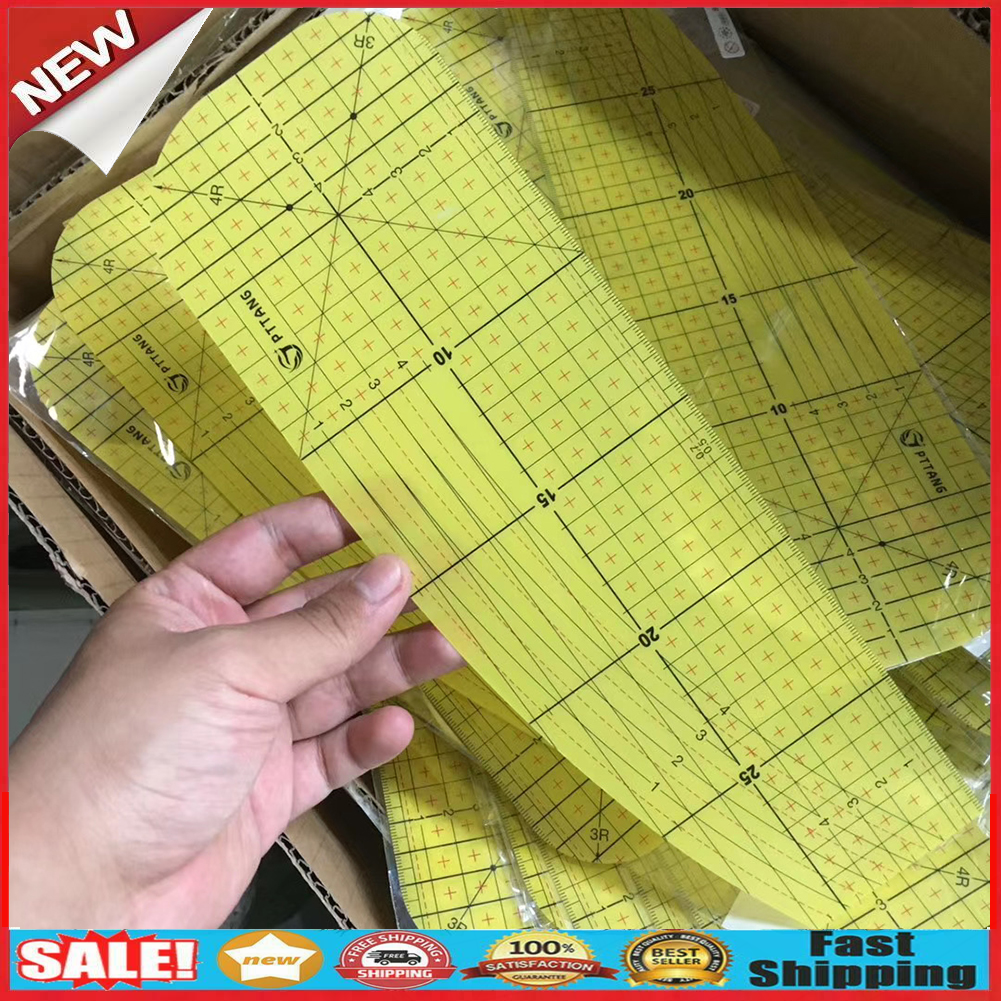 30cm Hot Ironing Measuring Ruler Patchwork Sewing Tools for Clothing Making @
