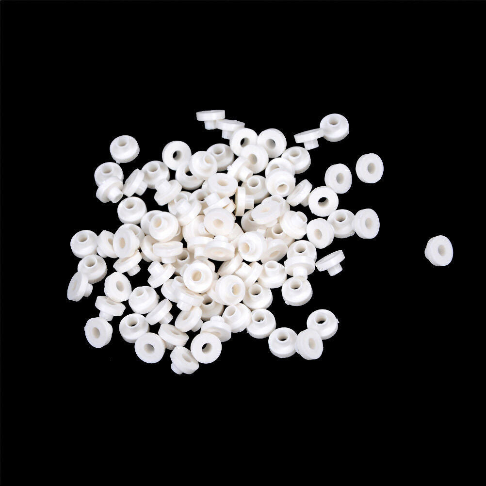 100x TO-3P TO-247 Silicone particle Transistors Plastic Washers Insulatio WF