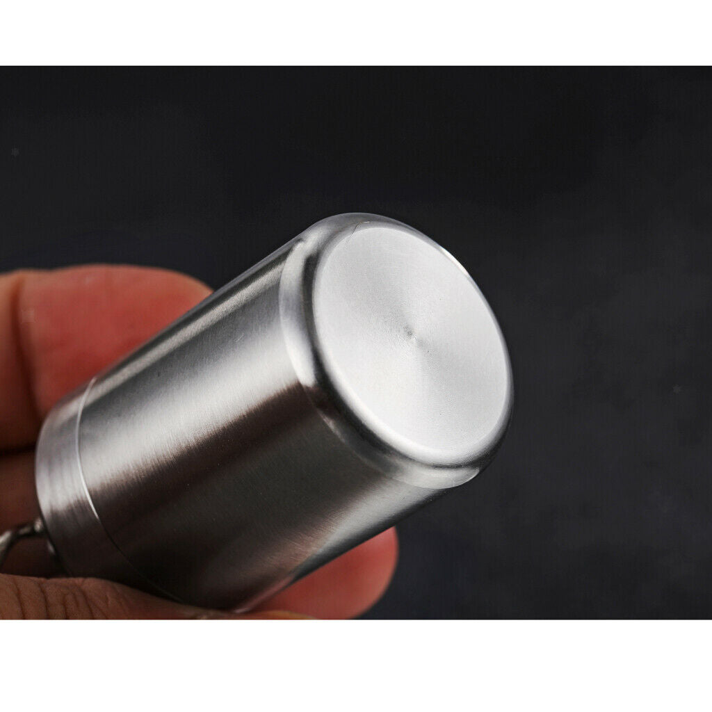 Waterproof Pill Container Box Bottle Case Keychain