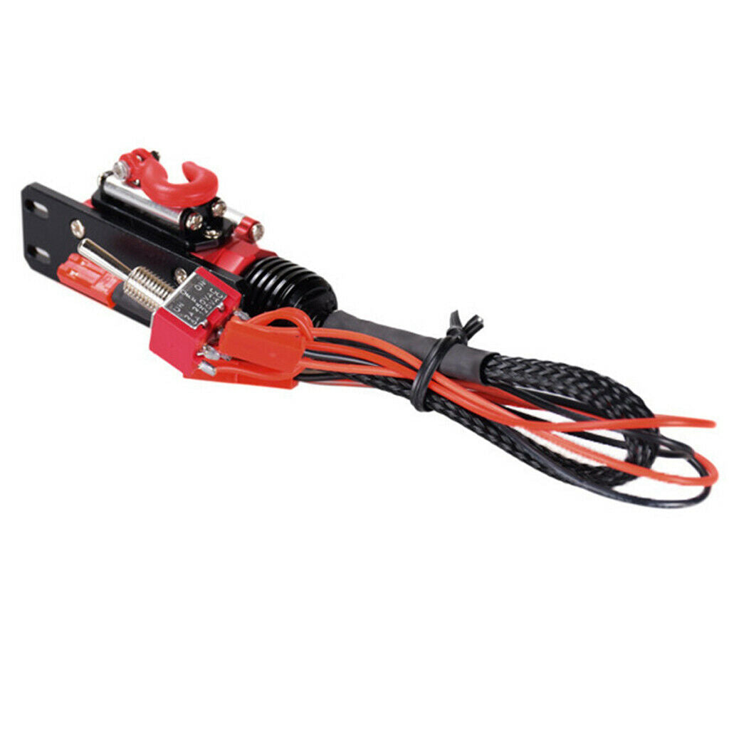 RC Crawler Steel Automatic Winch for SCX10 D90 D110 TF2 TRX4 1/10 RC Crawler