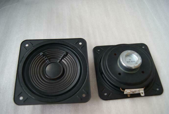 2pcs 4"inch Ultra-thin Mid bass speaker neodymium Loudspeaker 4 ohm 15 watt
