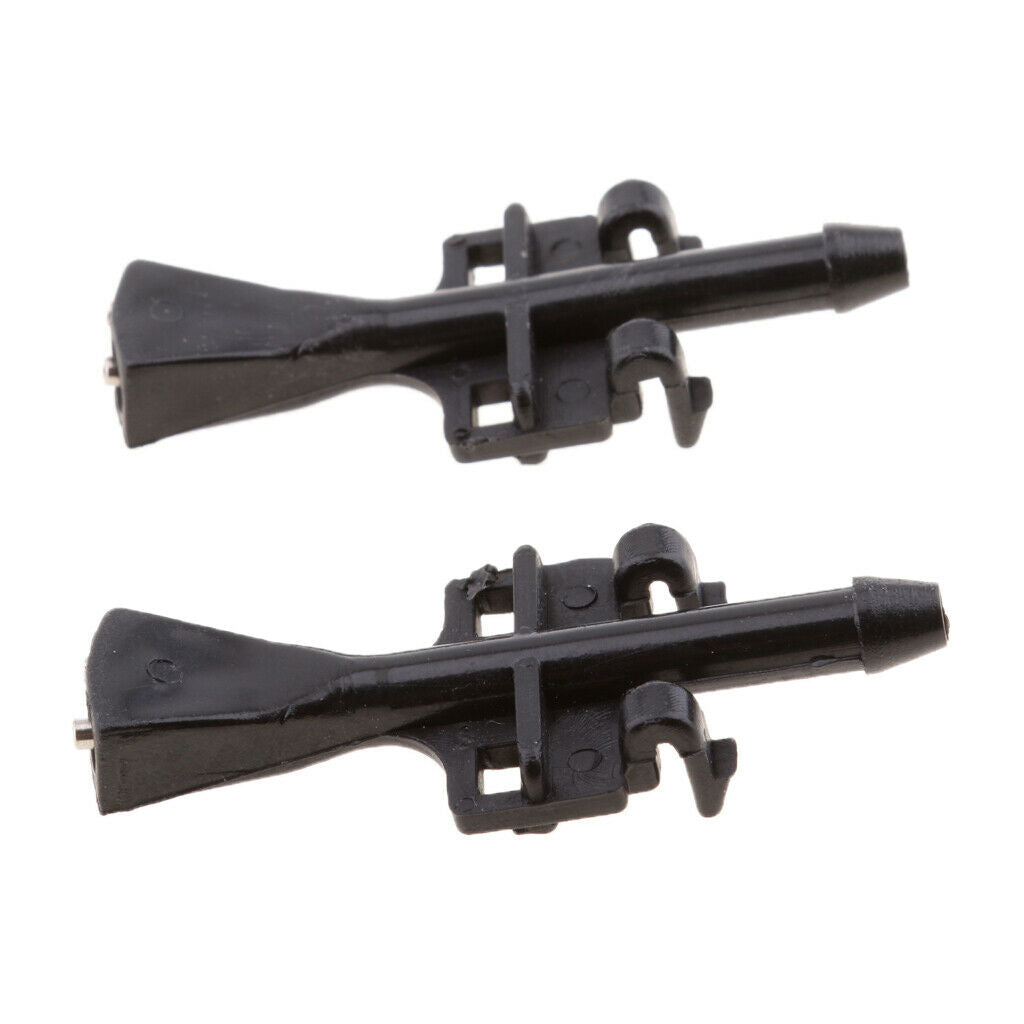 2 Pack Windshield Wiper Water Nozzle for Opel Vauxhall Meriva-a 2003-2010