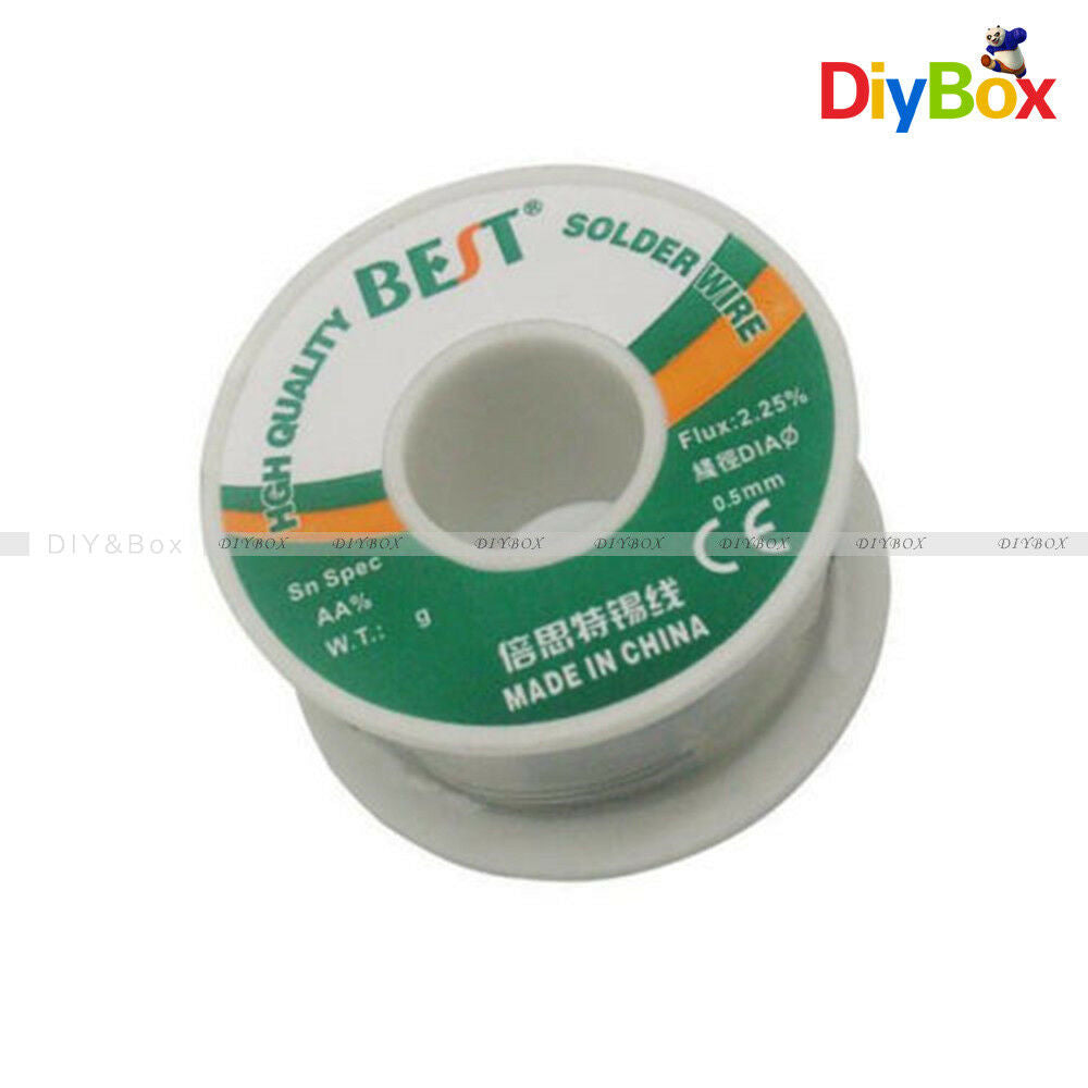 100g 0.5mm 60/40 Tin Solder Wire Rosin Core Soldering Wire Tube DIY