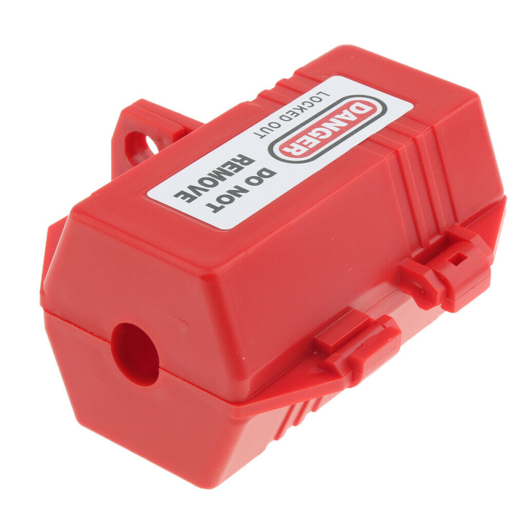 Set of 4 Safety Electrical Plug Lockout Plastic Tagout Plug Lock Out Tools