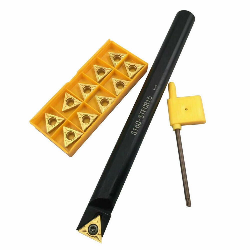 91° S16Q-STFCR16 16mm Lathe Internal Turning Tool Holder  + TCMT16T304 Insert