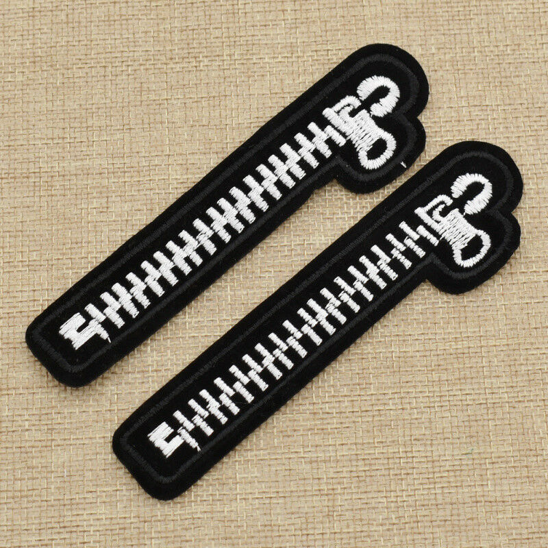 1pc Zipper Patches Iron on Sewing Applique Clothes Bags Decoration Supply DIY