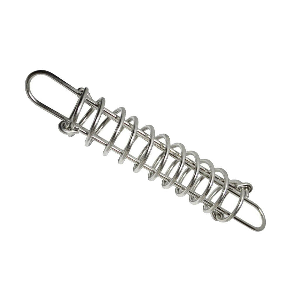 1pc Stainless Steel Mooring Docking hock Spring Boat Accessory 113mm/4.45"