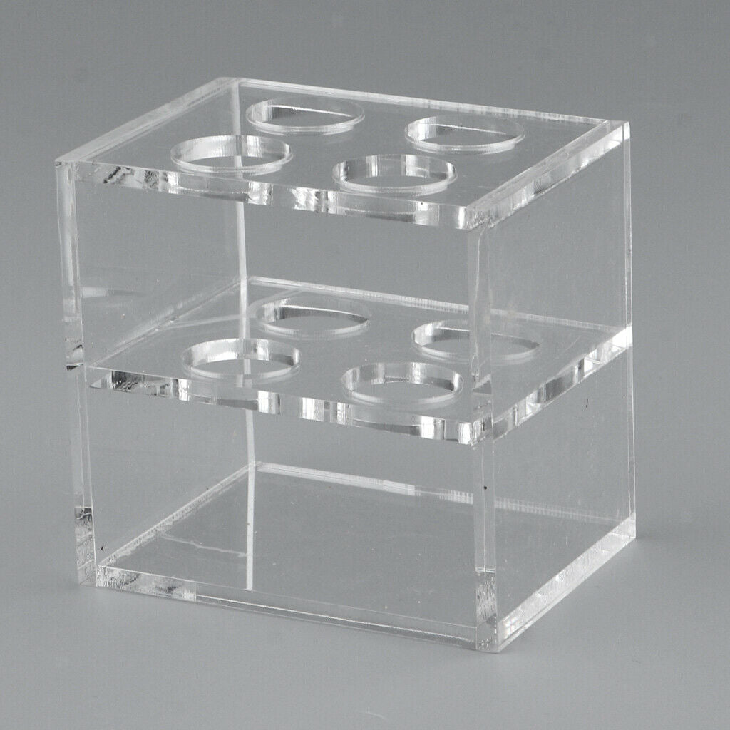 Acrylic Tattoo Machine Stand / Dispaly Holder,Dual Tiers Design -  Stable and