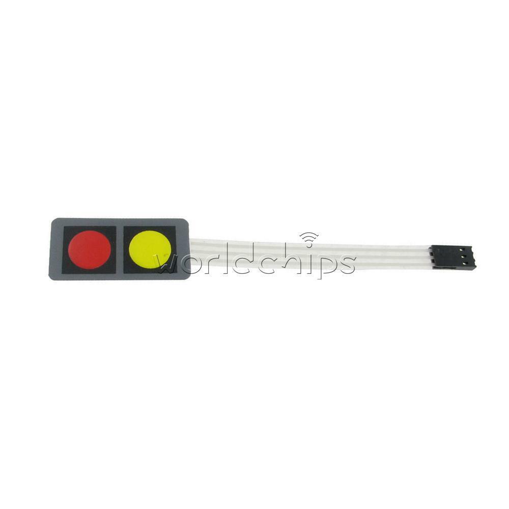 40x20x0.8mm 12V 1x2 2 Key Matrix Membrane Switch Keypad Keyboard